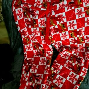 Fleece pajama bottoms